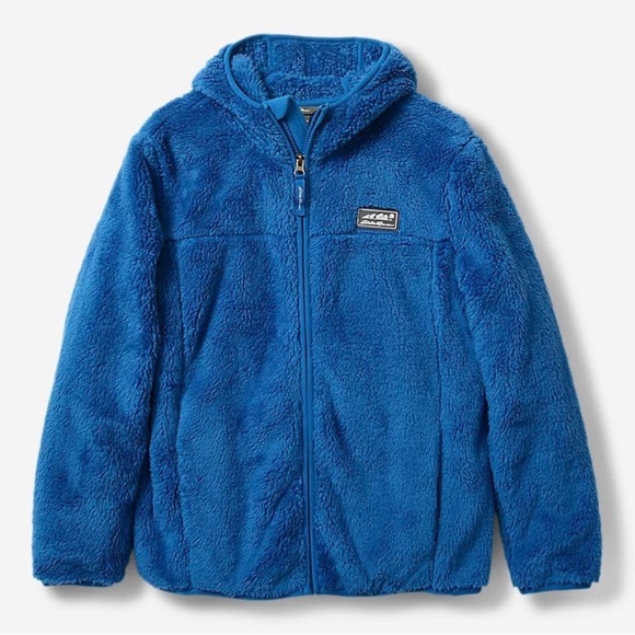 Kids New Quest Fleece Plush Hooded Jacket - Picture 3 of 6